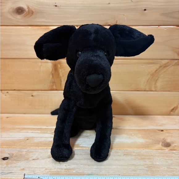 Jellycat London Pippa Black Labrador Lab Medium 11" Soft Plush Puppy Dog Retired - Picture 2 of 9